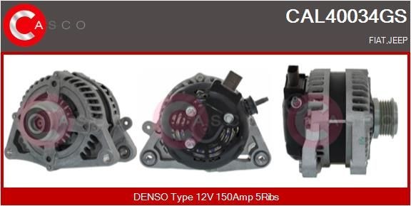 CASCO CAL40034GS Alternator JEEP experience and price