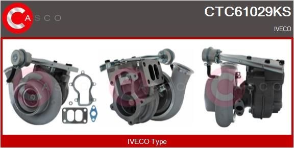 CASCO CTC61029KS Turbocharger 2996 280