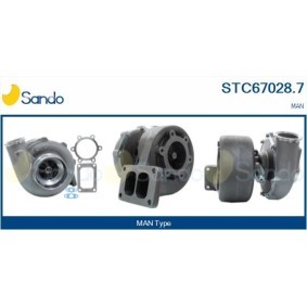 SANDO Exhaust Turbocharger Turbo STC67028.7 buy