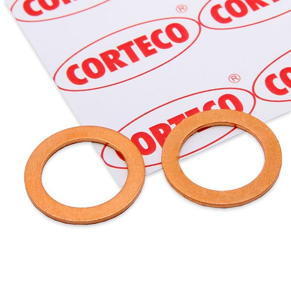 Fiat MULTIPLA O-rings parts - Seal, oil drain plug CORTECO 005569S