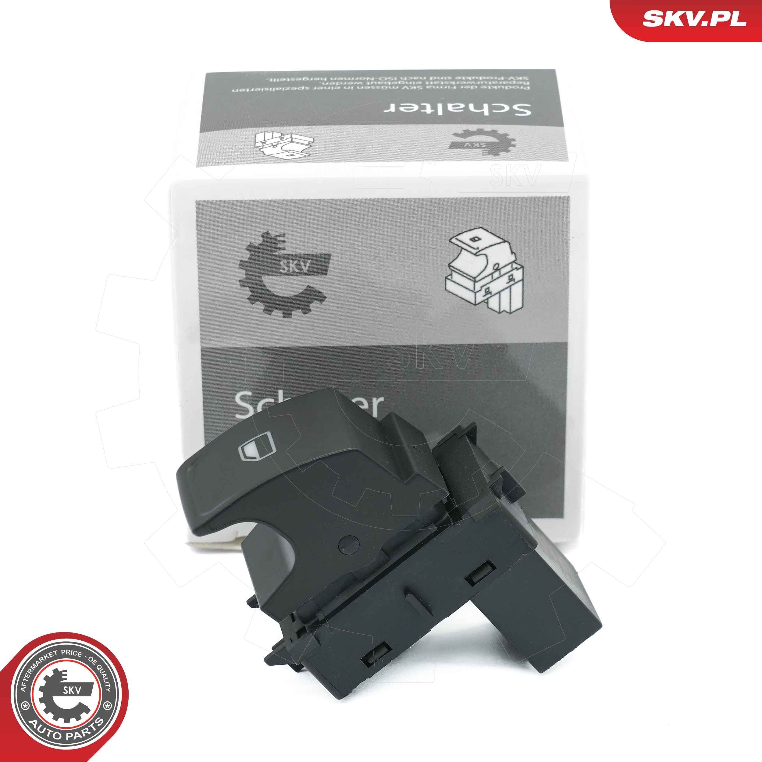 ESEN SKV Vehicle Door Number of pins: 3-pin connector Switch, window regulator 37SKV486 buy