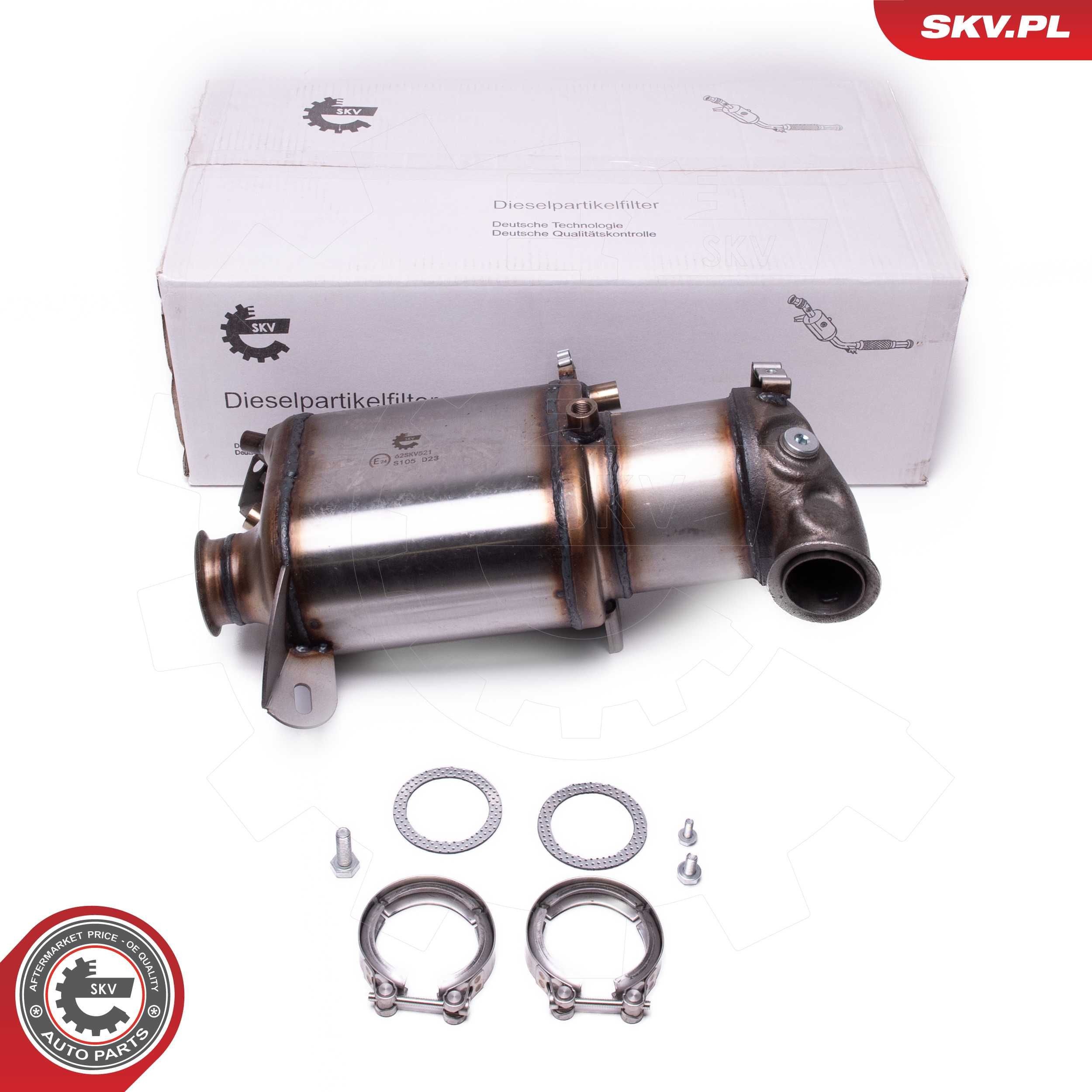 ESEN SKV 62SKV521 Diesel particulate filter 7E0254700HX