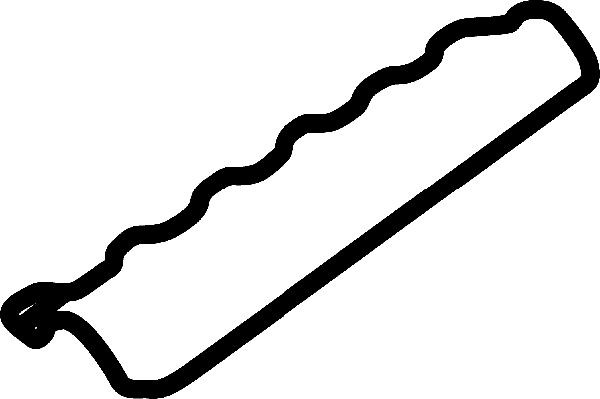 Great value for money - CORTECO Rocker cover gasket 026140P
