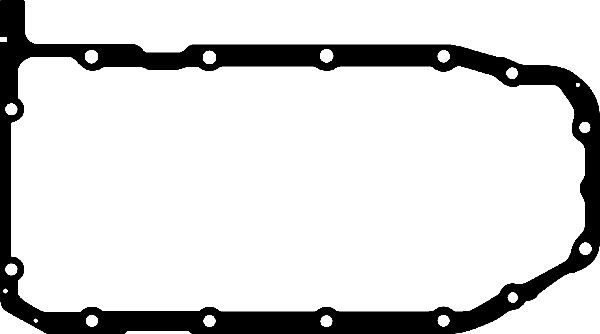 Great value for money - CORTECO Oil sump gasket 026321P