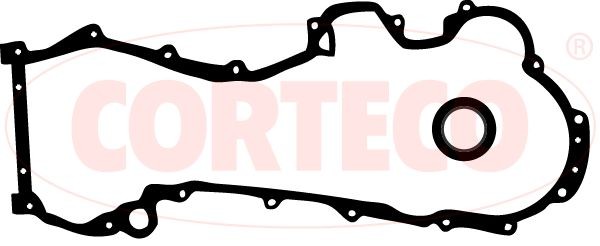 CORTECO Timing cover gasket 040001P Opel ASTRA 2006