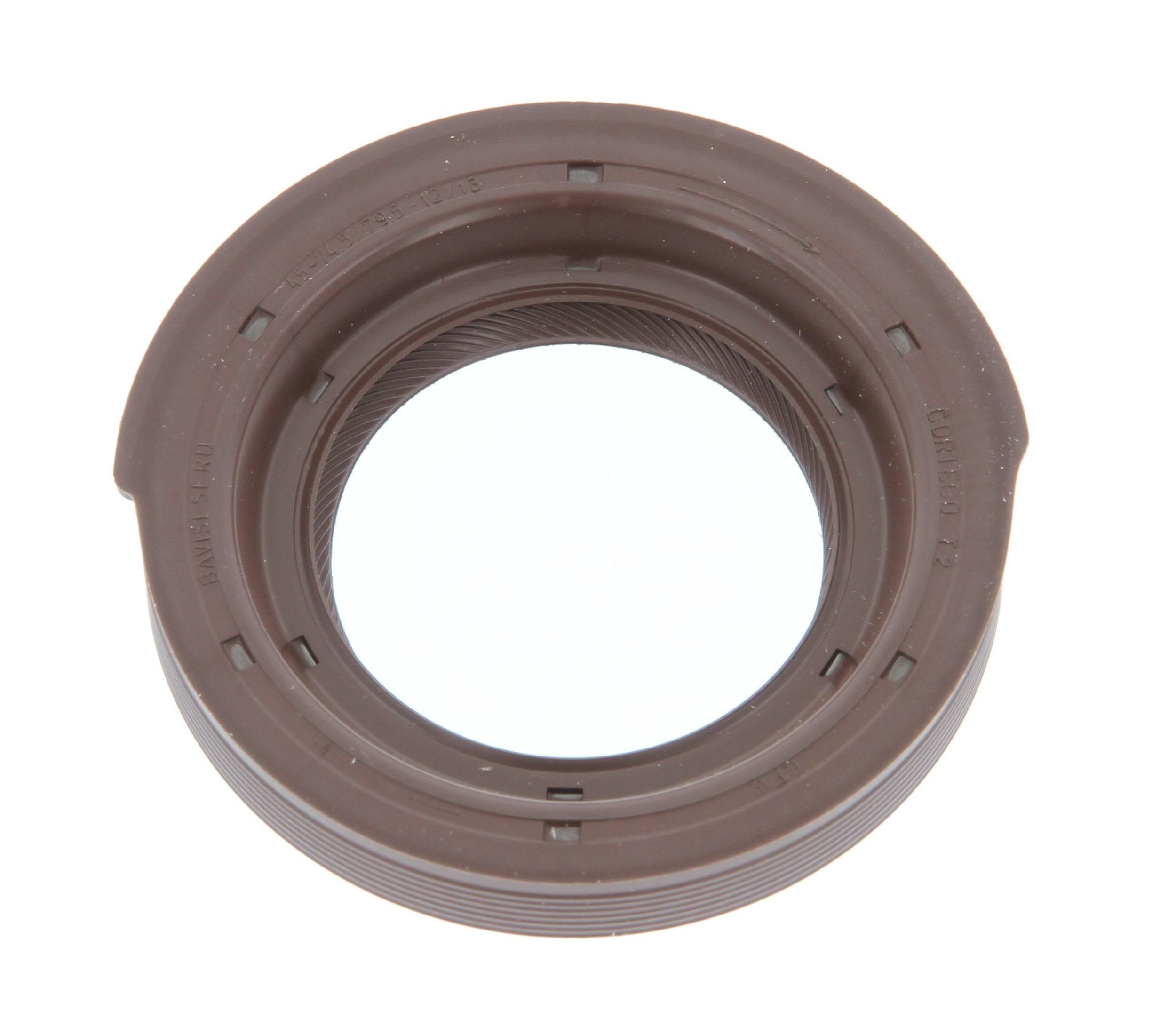 82010743 CORTECO frontal sided, FPM (fluoride rubber) Shaft seal, crankshaft 12010743B buy