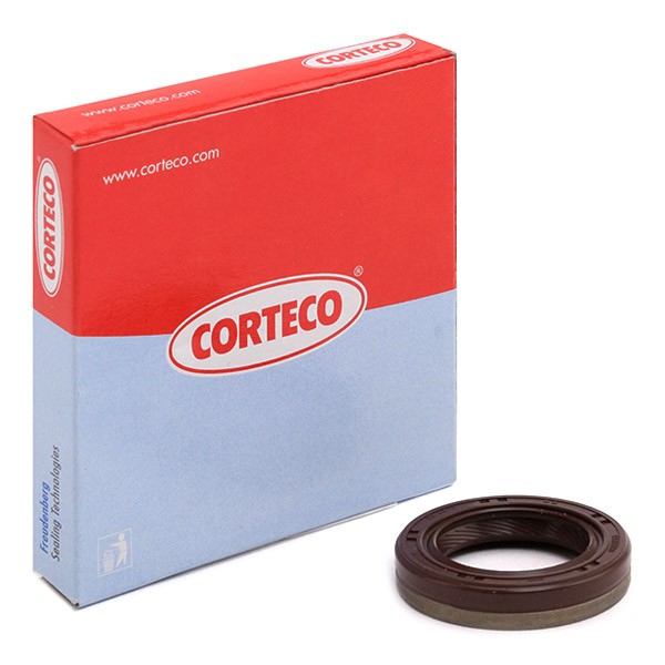 12011305B CORTECO Crankshaft oil seal AUDI frontal sided, FPM (fluoride rubber)
