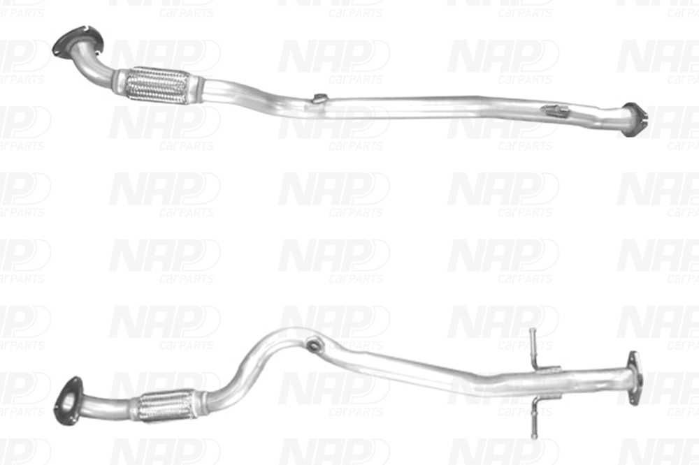 NAP carparts CAC10665 Exhaust pipes Opel Astra J gtc 1.4 101 hp Petrol 2016 price