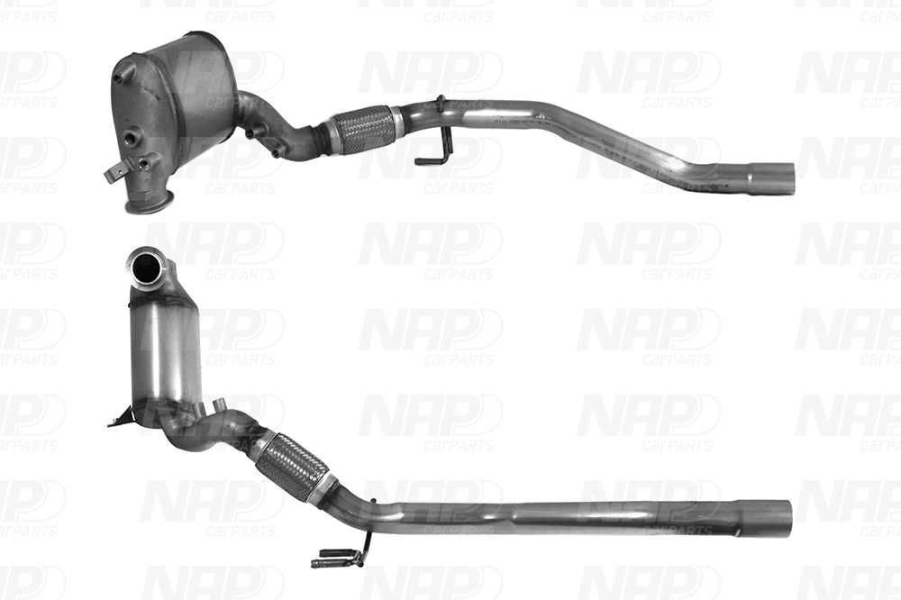 NAP carparts CAD10555 Diesel particulate filter Passat B6 2.0 TDI 170 hp Diesel 2010 price