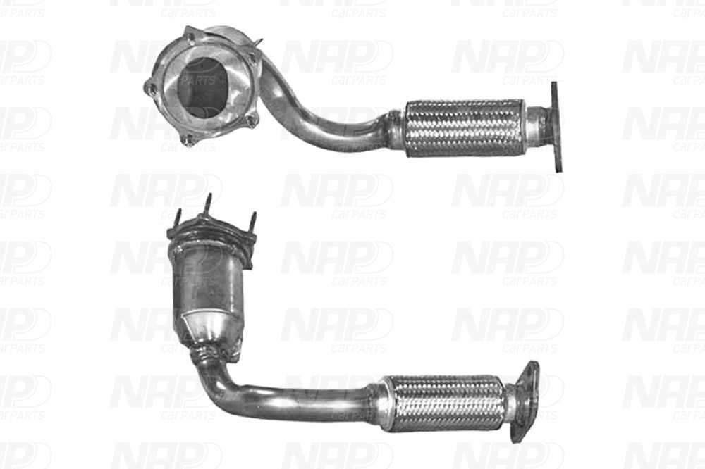 NAP carparts CAK11406 Exhaust Pipe 1070345