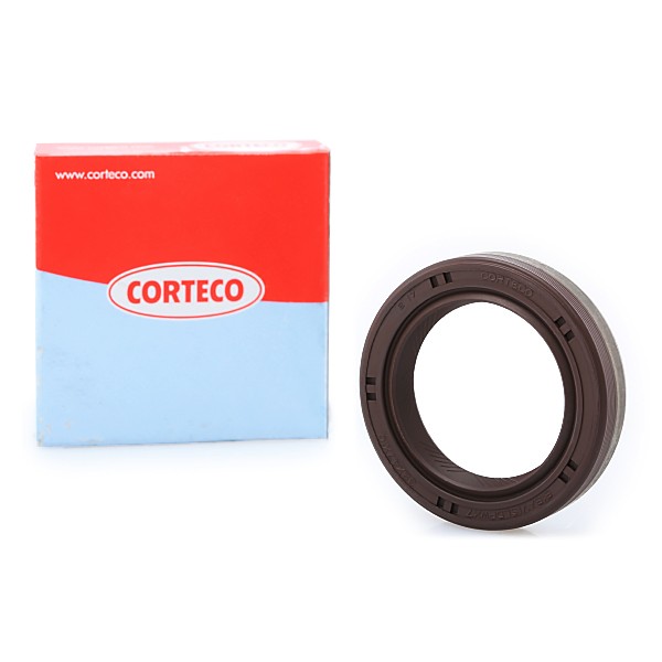 CORTECO 12012709B Crankshaft seal frontal sided, FPM (fluoride rubber)
