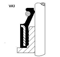 Original CORTECO VA3 7-35 Valve stem seals 12015802 for VW PASSAT