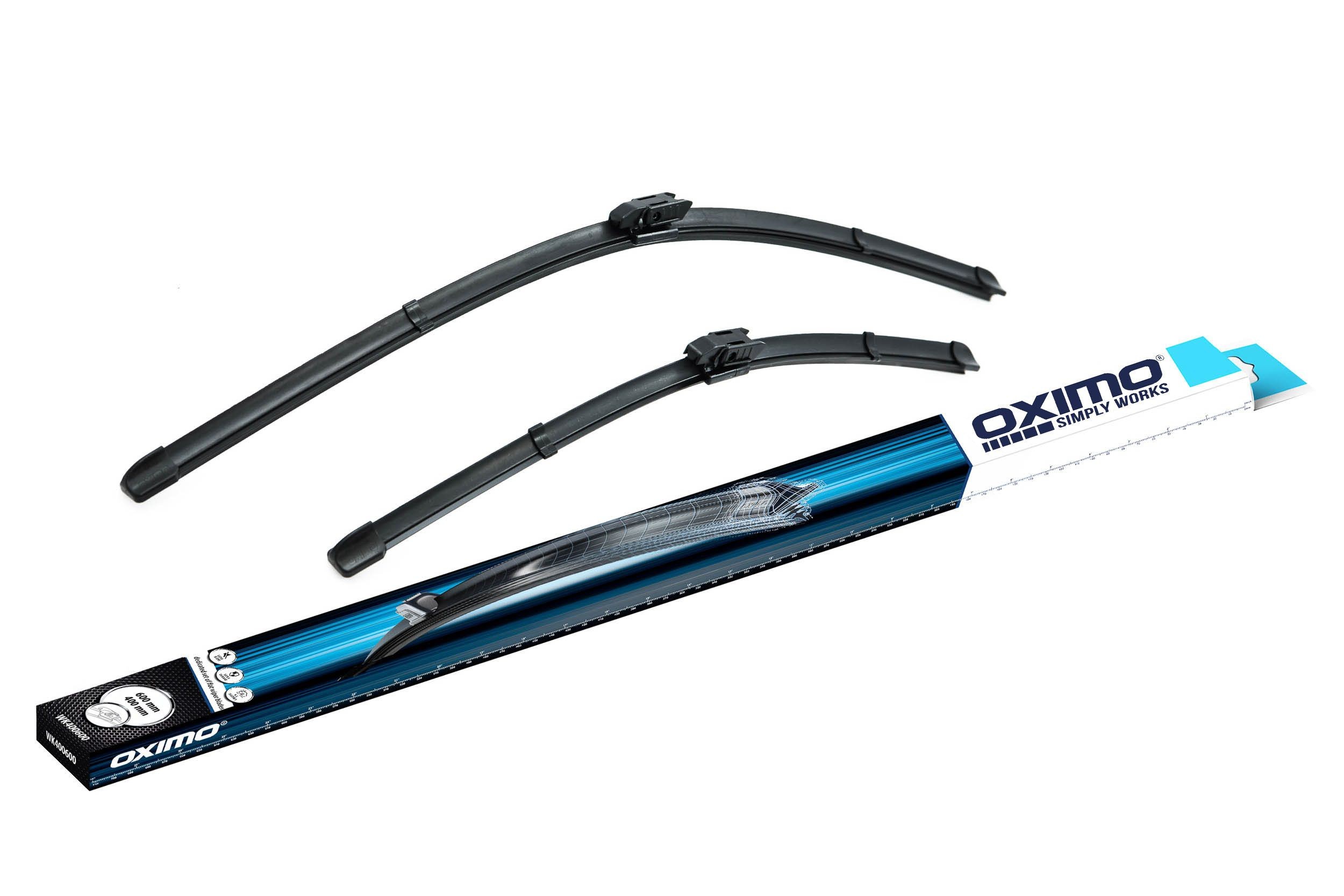 Original WK400600 OXIMO Windscreen wipers DACIA