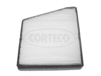 21652338 CORTECO Pollen filter CHEVROLET Particulate Filter, 215 mm x 187 mm x 25 mm