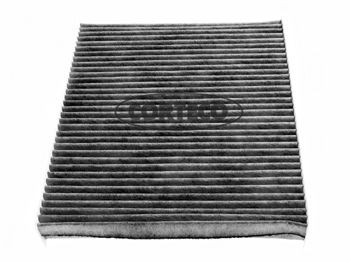 CORTECO Activated Carbon Filter, 250 mm x 216 mm x 30 mm Width: 216mm, Height: 30mm, Length: 250mm Cabin filter 21652357 buy