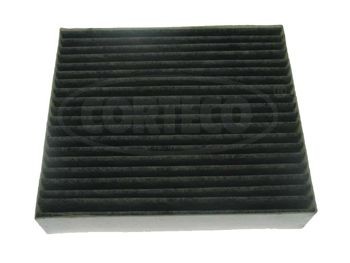 CORTECO Activated Carbon Filter, 178 mm x 204 mm x 40 mm Width: 204mm, Height: 40mm, Length: 178mm Cabin filter 21653013 buy