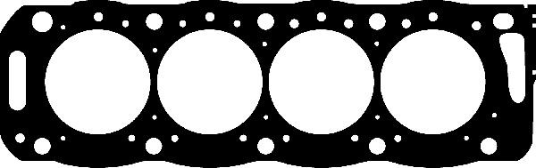 CORTECO 414405P Gasket, cylinder head 1,36 mm, Ø: 84 mm, Notches/Holes Number: 1