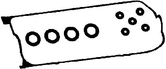 Great value for money - CORTECO Rocker cover gasket 440170P
