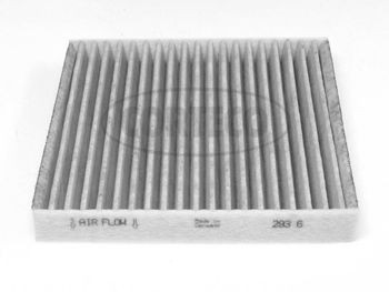 CORTECO Activated Carbon Filter, 155 mm x 158 mm x 19 mm Width: 158mm, Height: 19mm, Length: 155mm Cabin filter 80000617 buy