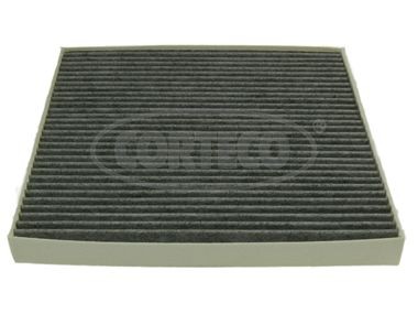 CORTECO Activated Carbon Filter, 235 mm x 250 mm x 25 mm Width: 250mm, Height: 25mm, Length: 235mm Cabin filter 80000816 buy