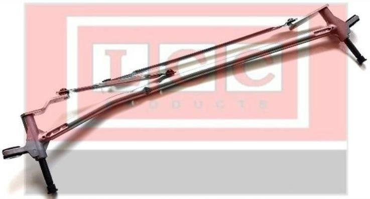 LCC3145 LCC Windscreen wiper linkage IVECO for left-hand drive vehicles, Front, without electric motor