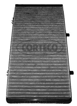 CORTECO 80001170 Pollen filter Activated Carbon Filter, 340 mm x 191 mm x 45 mm
