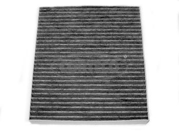 80001190 CORTECO Pollen filter JEEP Activated Carbon Filter, 215 mm x 193 mm x 25 mm