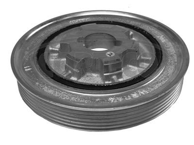 CORTECO 6PK, Ø: 158mm, Number of ribs: 5, Decoupled, with mounting manual Belt pulley, crankshaft 80001238 buy