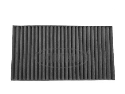 80001442 CORTECO Pollen filter KIA Activated Carbon Filter, 211 mm x 113 mm x 18 mm