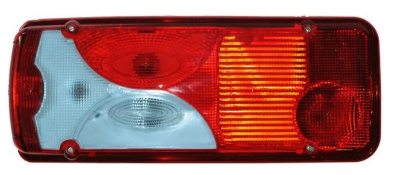 Rear tail light KAMAR Rear, Left, red, yellow, white - L2257