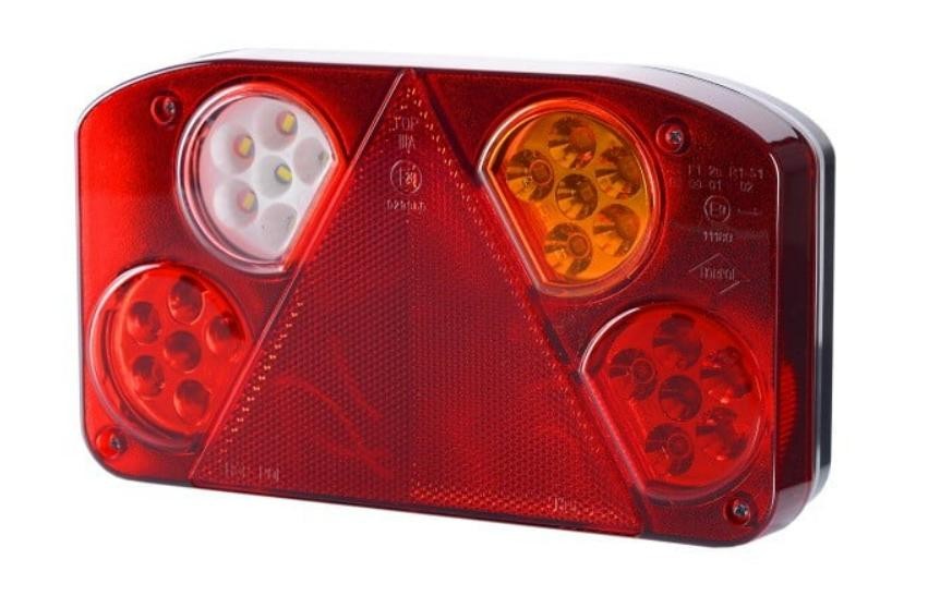 HORPOL rechts, LED, 12/24 V, weiß, Rot, gelb Farbe: weiß, Rot, gelb Rückleuchte LZD 846 kaufen