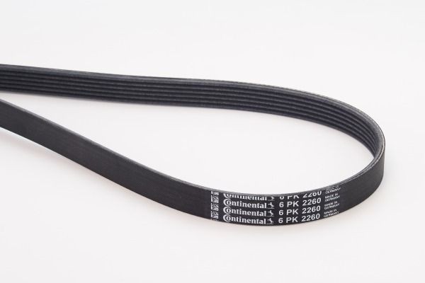 Mercedes-Benz 123-Series Belts, chains, rollers parts - Serpentine belt CONTITECH 6PK2260