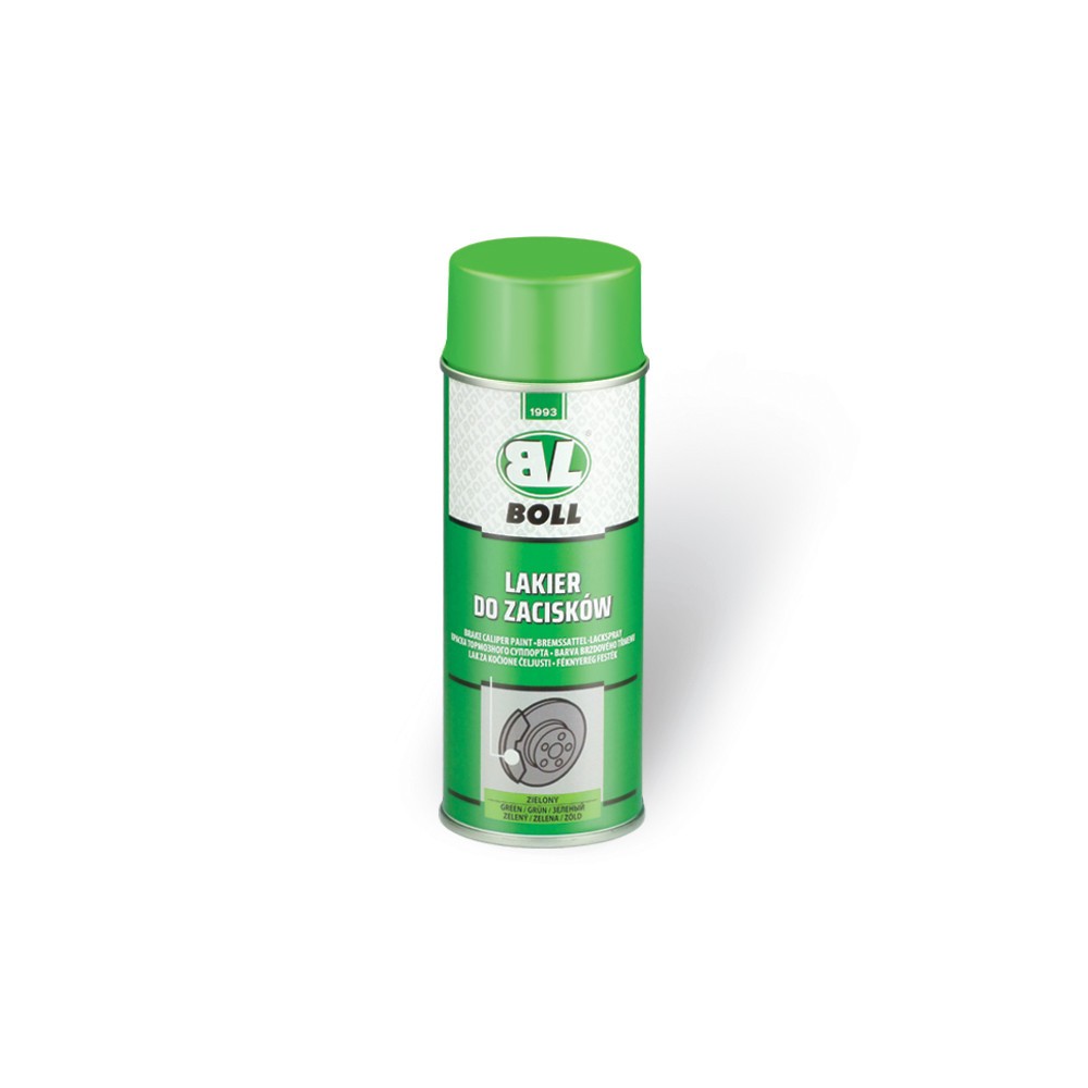 BOLL 001116 Spray paint for brake calipers aerosol, Capacity: 400ml, green