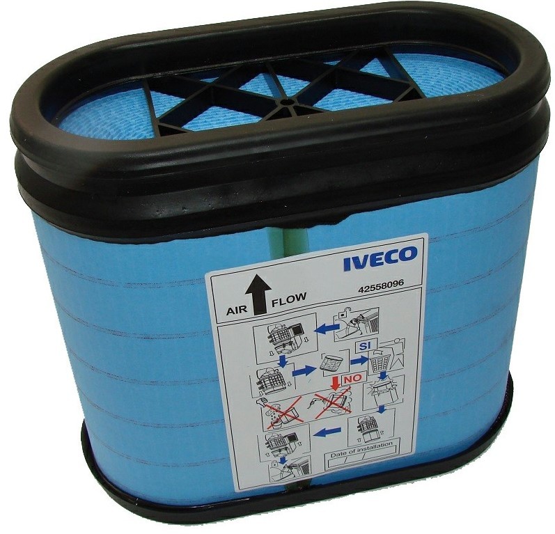 IVECO 232mm, 126mm, 253mm, Filter Insert Length: 253mm, Width: 126mm, Height: 232mm Engine air filter 42558096 buy