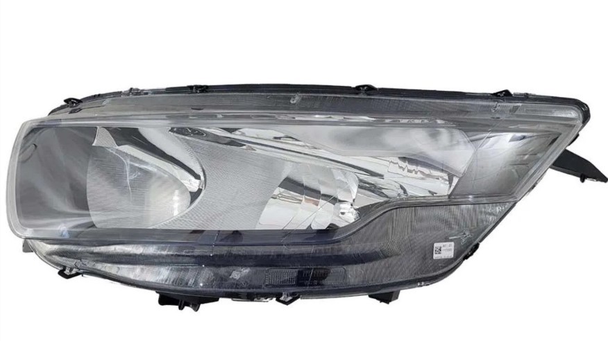 Headlight IVECO Left, H7/H1, W21W, with daytime running light, with electric motor - 5802476874