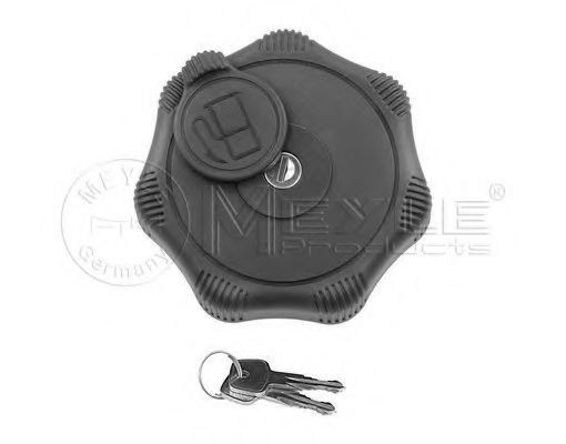 MEYLE 014 034 0003 Fuel cap 80 mm, with key, Plastic