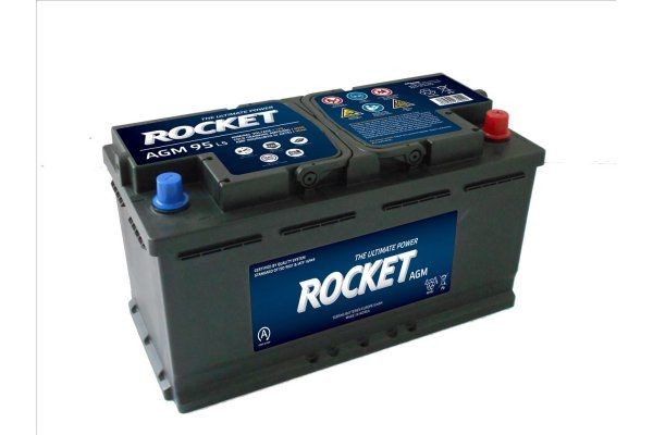 595 901 085 ROCKET BAT095AGM Battery A0019828208
