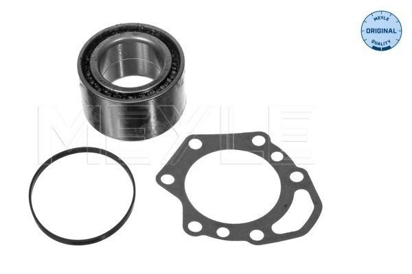 MEYLE 014 750 0000/SK Wheel bearing kit Rear Axle, with accessories, ORIGINAL Quality, 84 mm, Tapered Roller Bearing