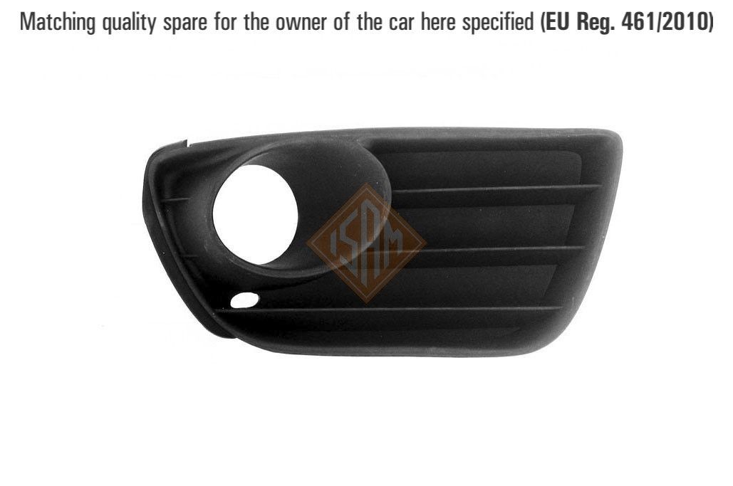ISAMSpA with hole(s) for fog lights, Fitting Position: Right Front Ventilation grille, bumper 0114717 buy