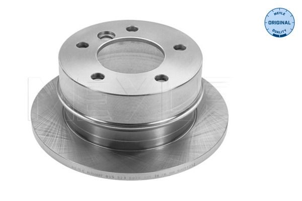 MBD0111 MEYLE Rear Axle, 258x12mm, 5x130, solid Ø: 258mm, Num. of holes: 5, Brake Disc Thickness: 12mm Brake rotor 015 523 2075 buy