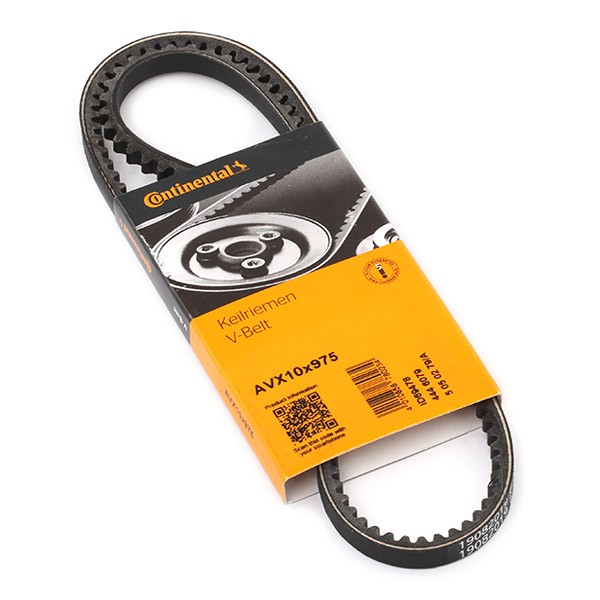 Opel COMBO Vee-belt 211275 CONTITECH AVX10X975 online buy
