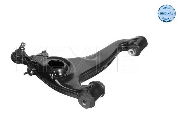 MEYLE 016 050 0013 Suspension arm ORIGINAL Quality, with ball joint, with rubber mount, Lower, Front Axle Right, Control Arm, Sheet Steel, Cone Size: 18 mm, Suspension: for vehicles with standard suspension