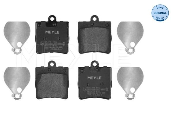 Great value for money - MEYLE Brake pad set 025 219 1915