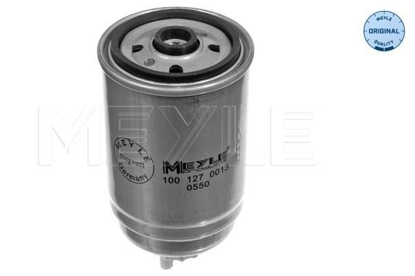 100 127 0013 MEYLE Fuel filters SKODA Spin-on Filter, ORIGINAL Quality