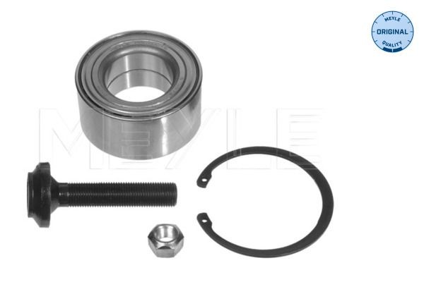 100 498 0178 MEYLE Wheel bearings FORD Front Axle, with attachment material, ORIGINAL Quality, 80 mm, Ball Bearing