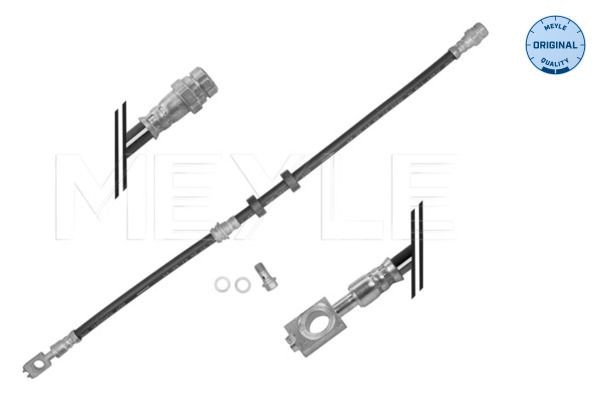MBH0161 MEYLE Front Axle, 525 mm, M10x1 Length: 525mm, Internal Thread: M10x1mm Brake line 100 611 0079/S buy