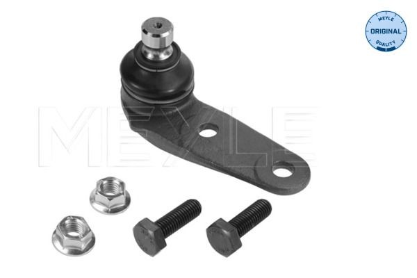 MEYLE 116 010 3916 Ball Joint Lower, Front Axle Left, with accessories, ORIGINAL Quality, 17mm, 42mm, for vehicles without power steering
