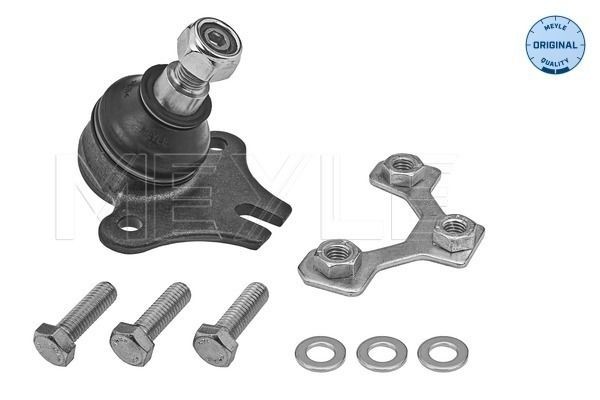 MEYLE 116 010 7184 Ball Joint Lower, Front Axle Left, Front Axle Right, with accessories, ORIGINAL Quality