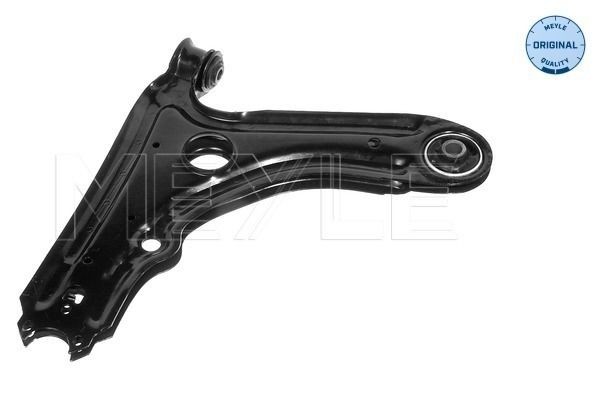 MEYLE 116 050 8254 Suspension arm ORIGINAL Quality, without ball joint, with rubber mount, Lower, Front Axle Left, Front Axle Right, Control Arm, Sheet Steel