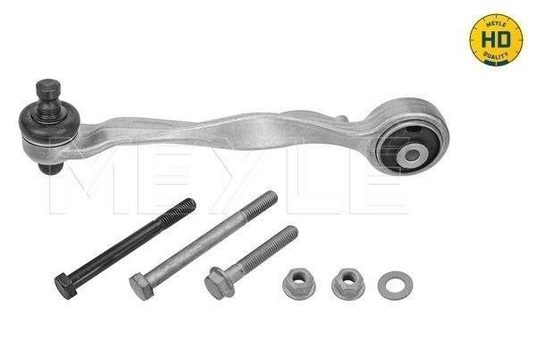 1160508292/HD Suspension wishbone arm 1160508292/HD MEYLE Quality, with accessories, with rubber mount, Upper, Rear, Front Axle Left, Control Arm, Aluminium